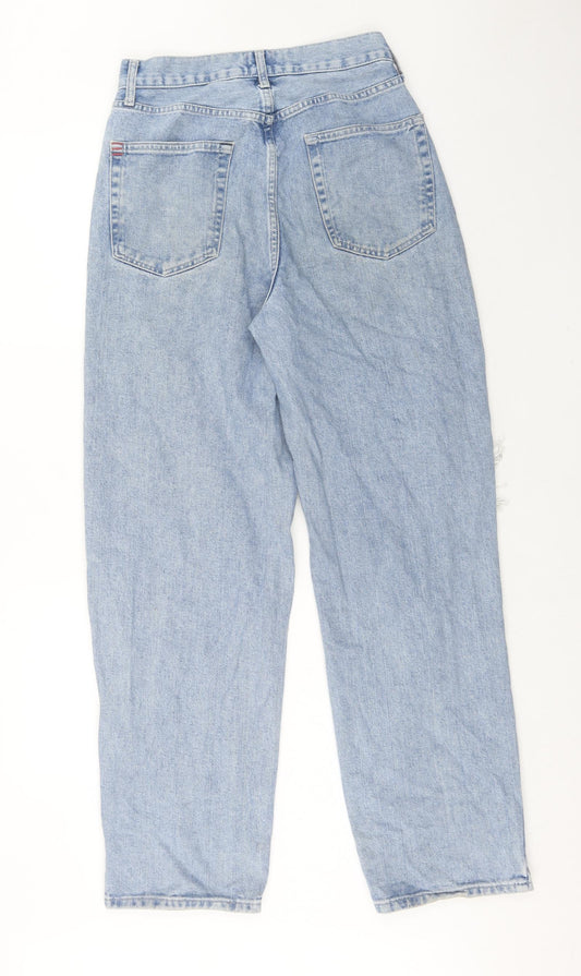 BDG Womens Blue Cotton Straight Jeans Size 28 in Regular Zip