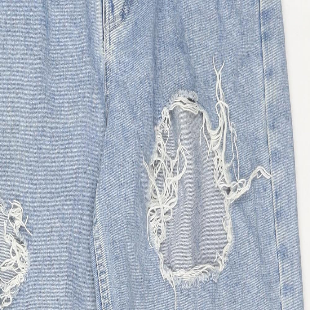 BDG Womens Blue Cotton Straight Jeans Size 28 in Regular Zip