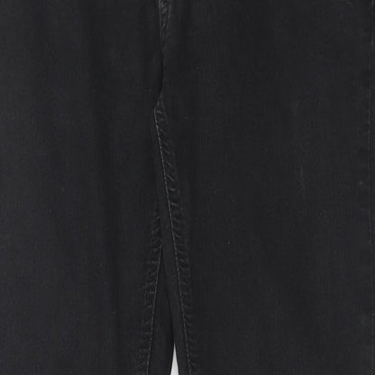 Brooklyn Supply Co Womens Black Cotton Skinny Jeans Size 16 Regular Zip