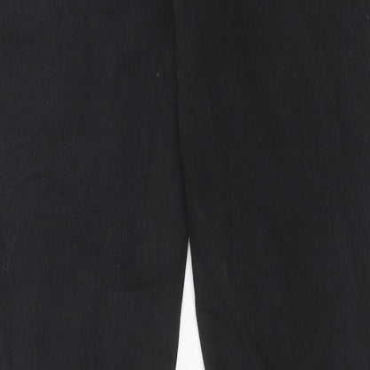Brooklyn Supply Co Womens Black Cotton Skinny Jeans Size 16 Regular Zip