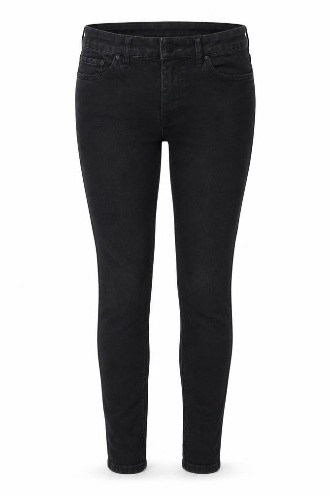 Womens UK Size 10 Waven Regular Fit Skinny Blue Jeans