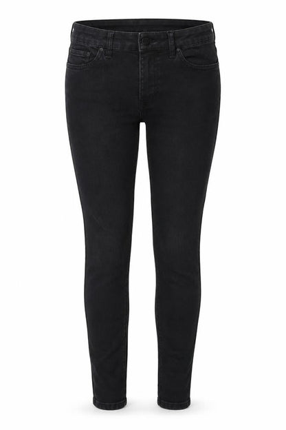 Womens UK Size 10 Waven Regular Fit Skinny Blue Jeans