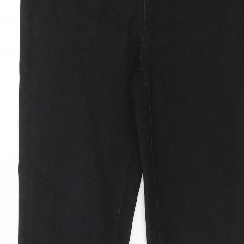 Womens UK Size 10 Waven Regular Fit Skinny Blue Jeans