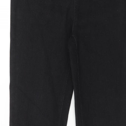 Womens UK Size 10 Waven Regular Fit Skinny Blue Jeans