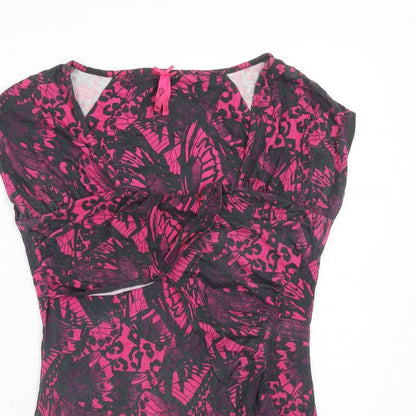 Womens UK Size 10 NEXT Pink Basic T-Shirt