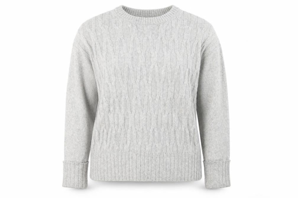Womens UK Size M Marks and Spencer Grey Pullover Jumper