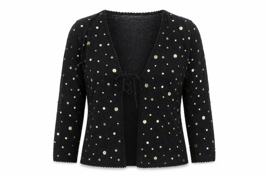 Womens UK Size 12 Phase Eight Black Cardigan Jumper
