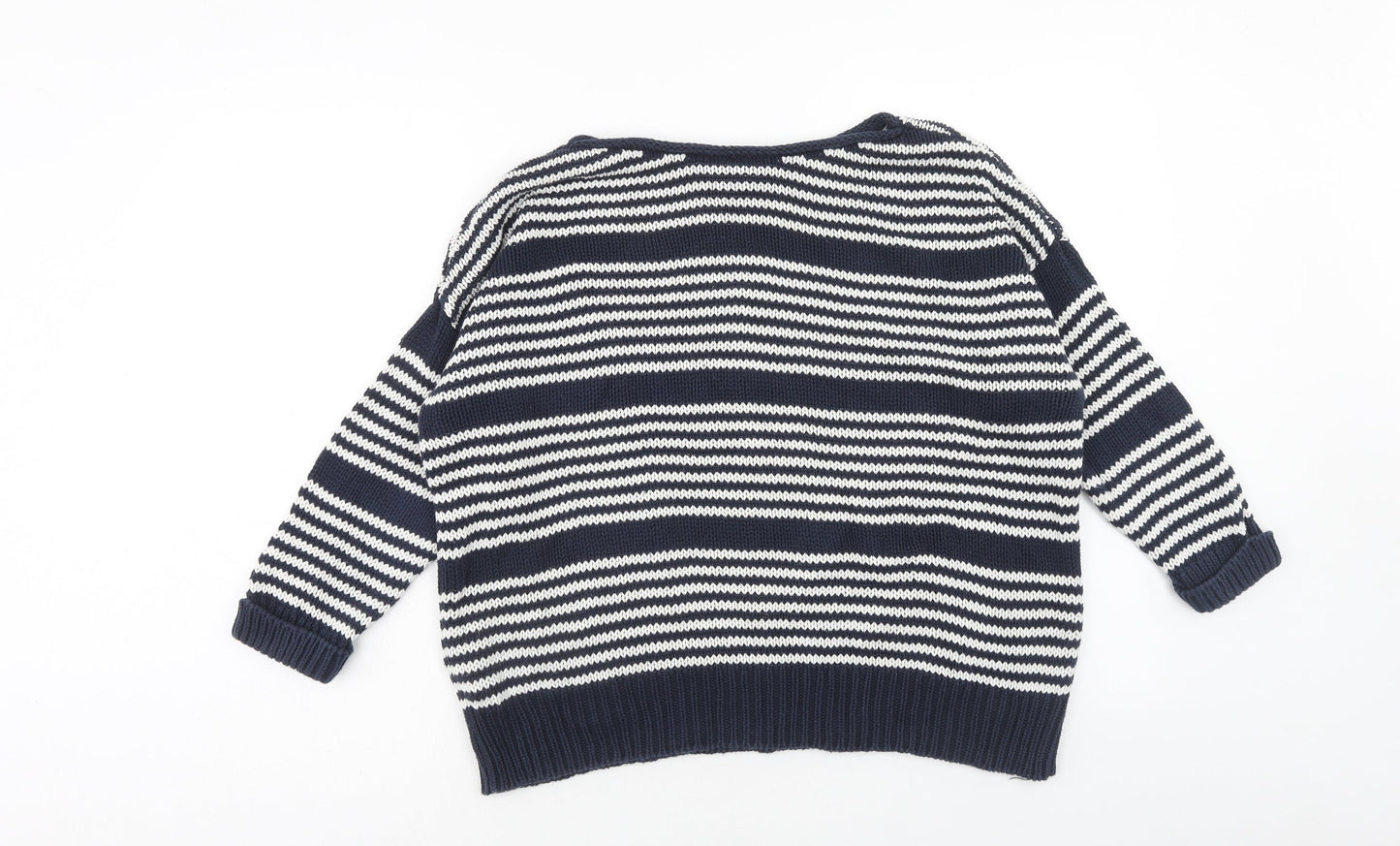 Womens UK Size 10 Topshop Blue Pullover Jumper