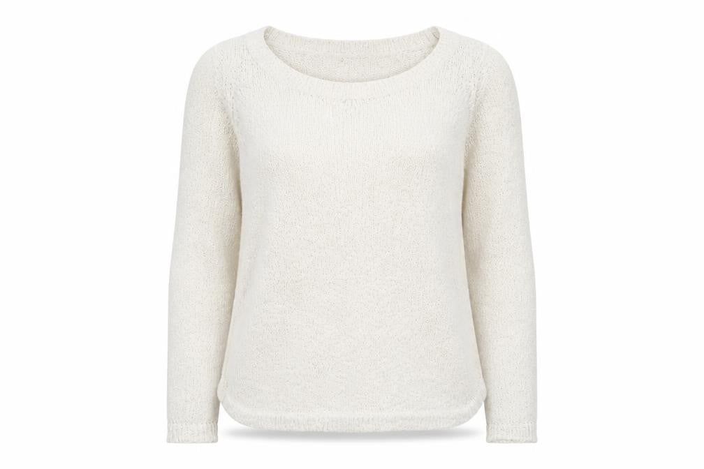 Womens UK Size L VERO MODA Ivory Pullover Jumper