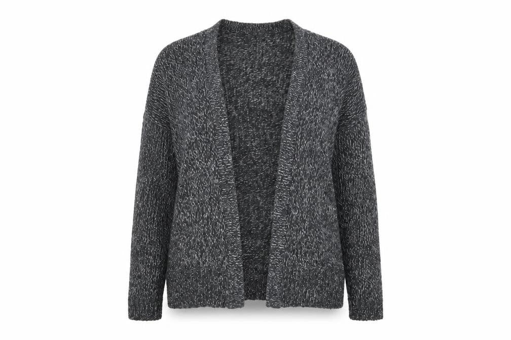Womens UK Size S Vera Moda Grey Cardigan Jumper