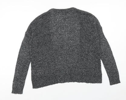 Womens UK Size S Vera Moda Grey Cardigan Jumper