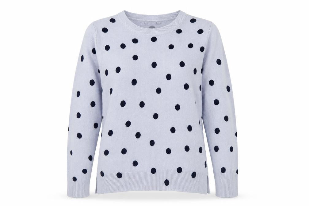 Womens UK Size 12 Marks and Spencer Blue Pullover Jumper