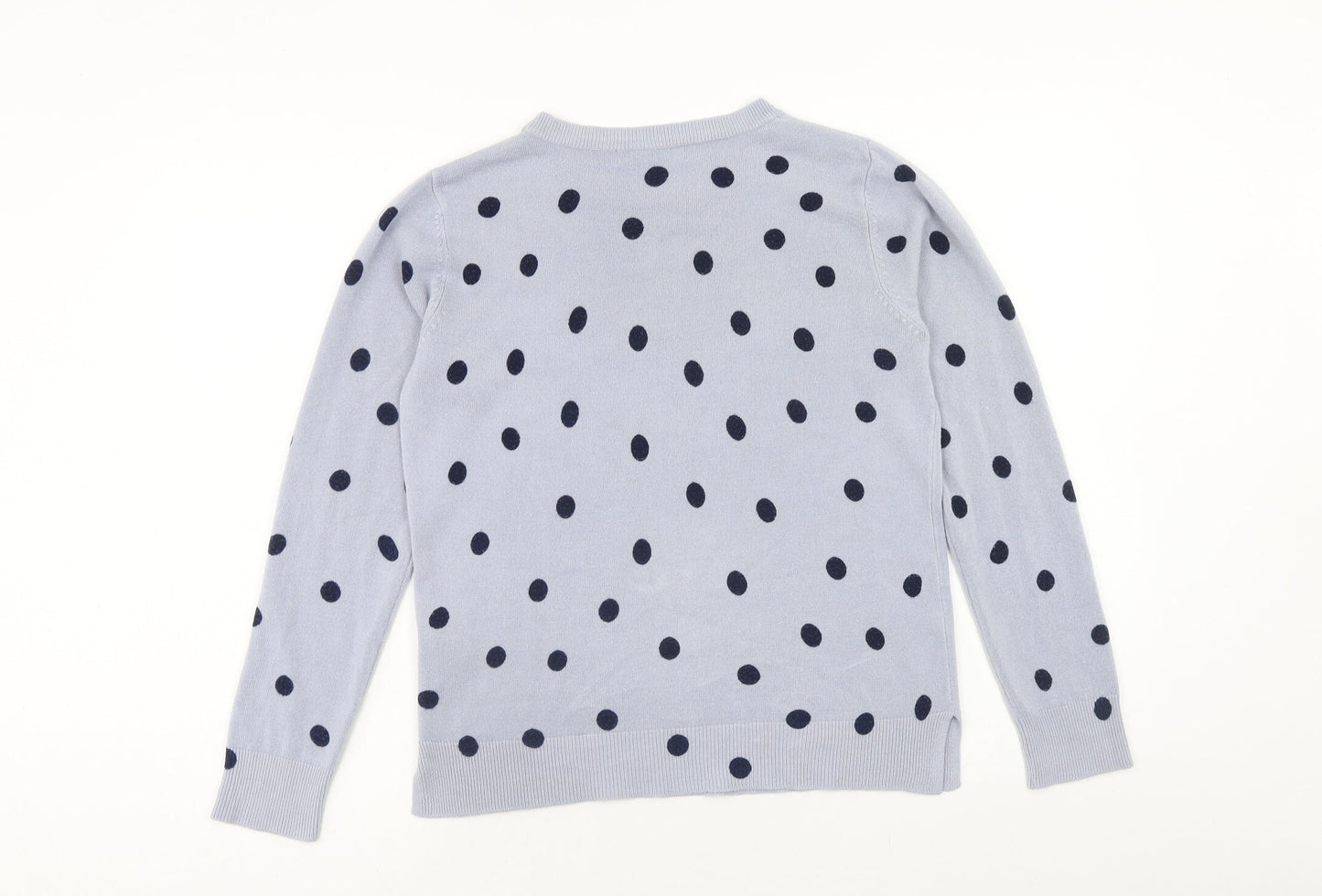 Womens UK Size 12 Marks and Spencer Blue Pullover Jumper