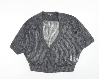 Gap Womens Blue V-Neck Acrylic Cardigan Jumper Size S