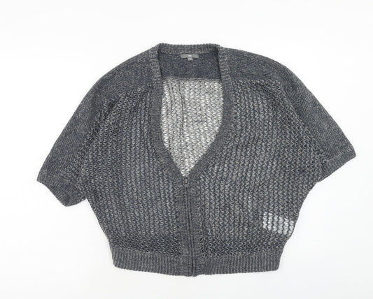 Gap Womens Blue V-Neck Acrylic Cardigan Jumper Size S