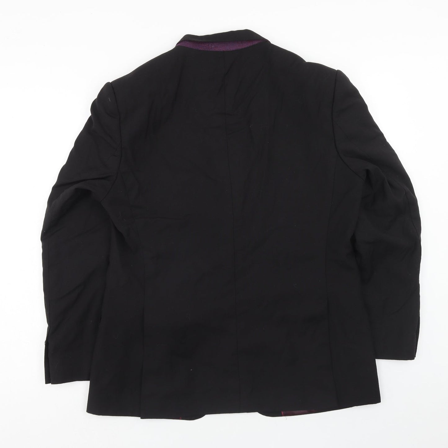 Autograph Mens Blue Wool Jacket Suit Jacket Size 40 Regular