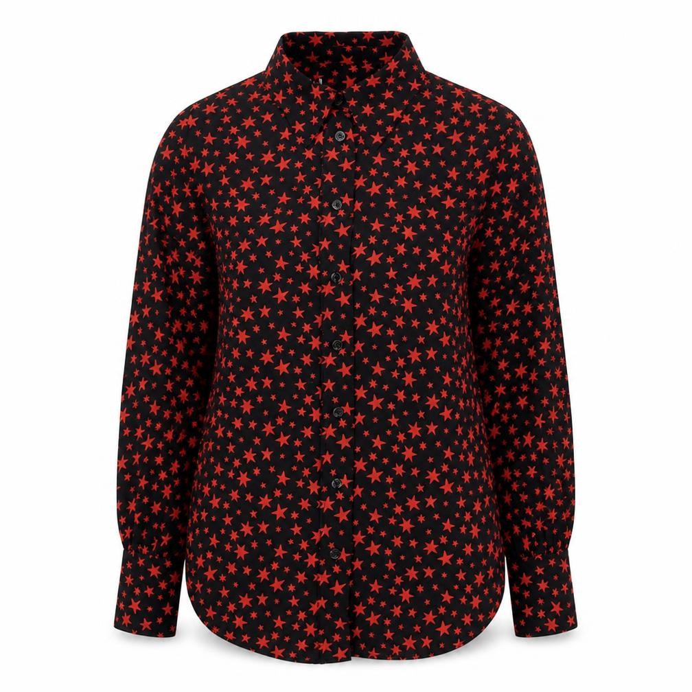 Womens UK Size 8 Marks and Spencer Black Basic Button-Up