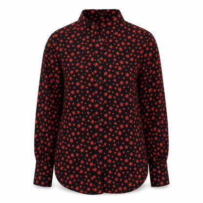 Womens UK Size 8 Marks and Spencer Black Basic Button-Up