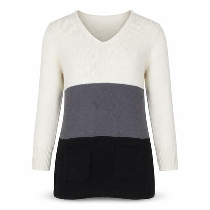 Womens UK Size S M&Co Multicoloured Pullover Jumper