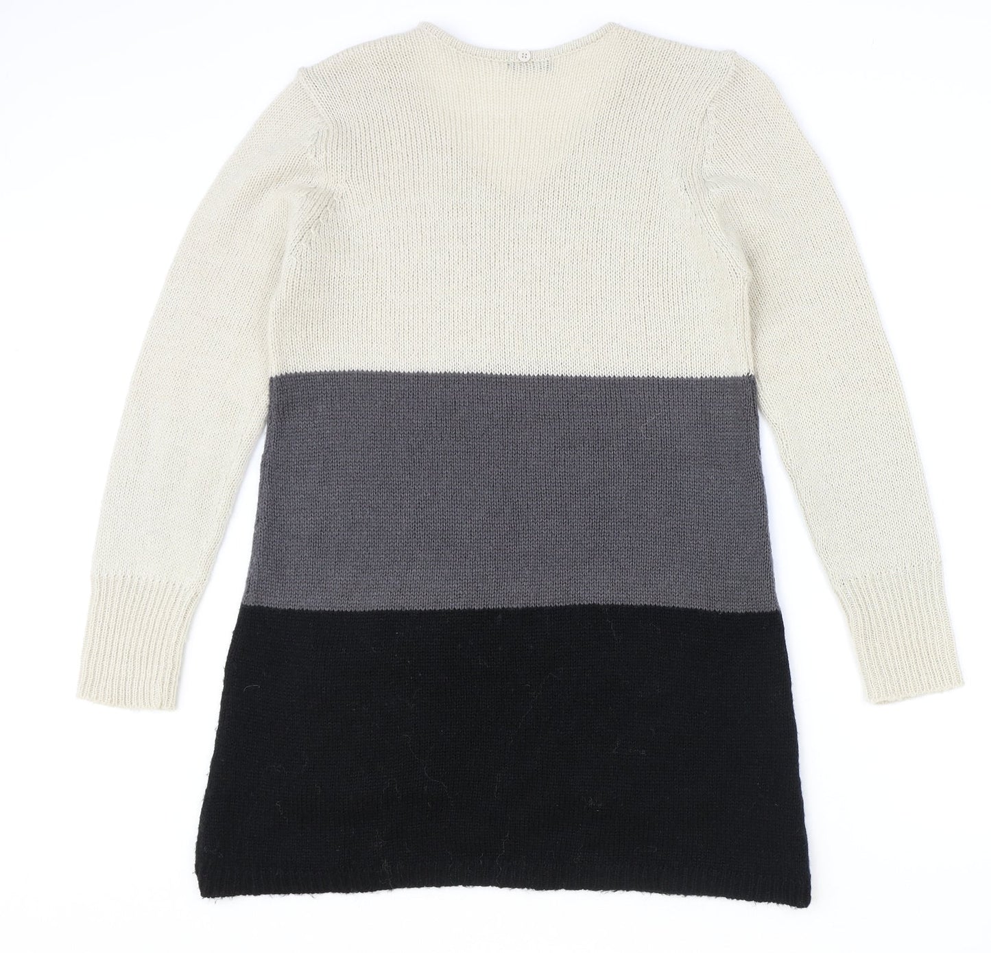 Womens UK Size S M&Co Multicoloured Pullover Jumper