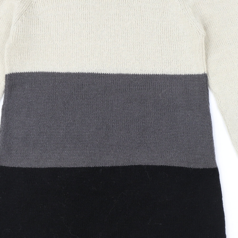Womens UK Size S M&Co Multicoloured Pullover Jumper