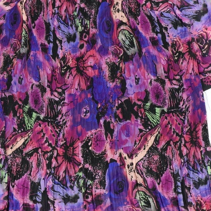 LOVE&ROBE Womens Multicoloured Geometric Polyester Basic Blouse Size 12 Round Neck