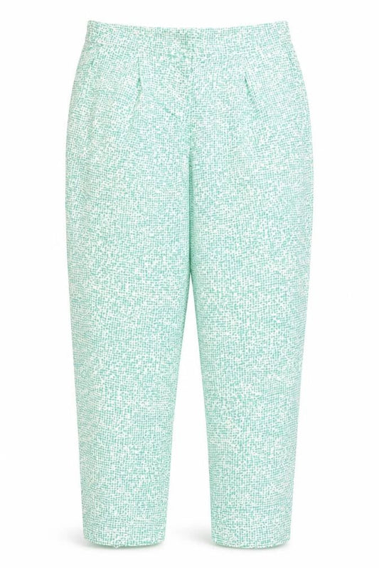 Womens UK Size 10 COS Regular Fit Carrot Green Trousers