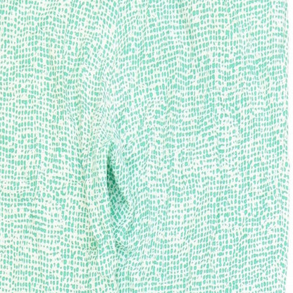 COS Womens Green Geometric Viscose Carrot Trousers Size 10 Regular Zip