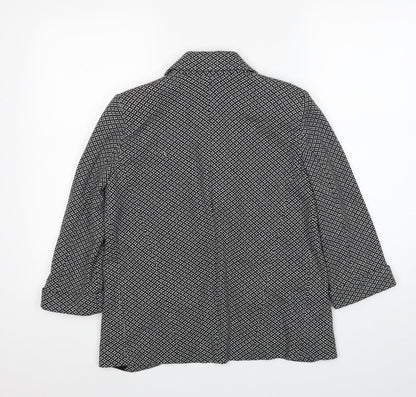 Womens UK Size 8 Topshop Black Jacket