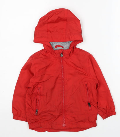 Gap Boys Red Basic Jacket Jacket Size 2 Years Zip