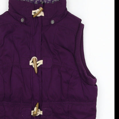Womens UK Size 10 Debenhams Purple Gilet