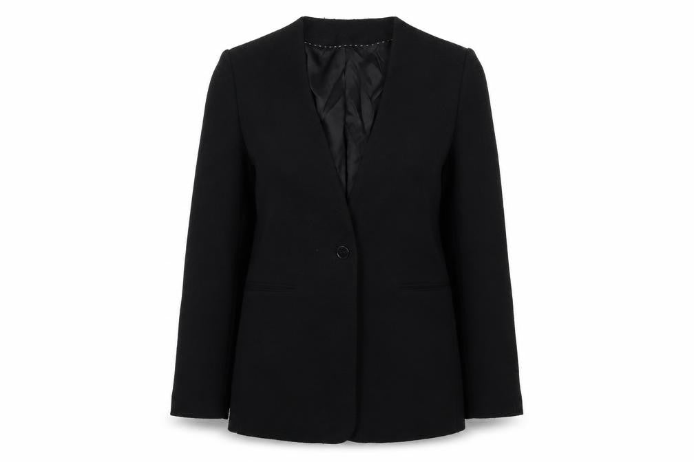 Womens UK Size XS Mango Black Jacket
