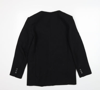 Womens UK Size XS Mango Black Jacket