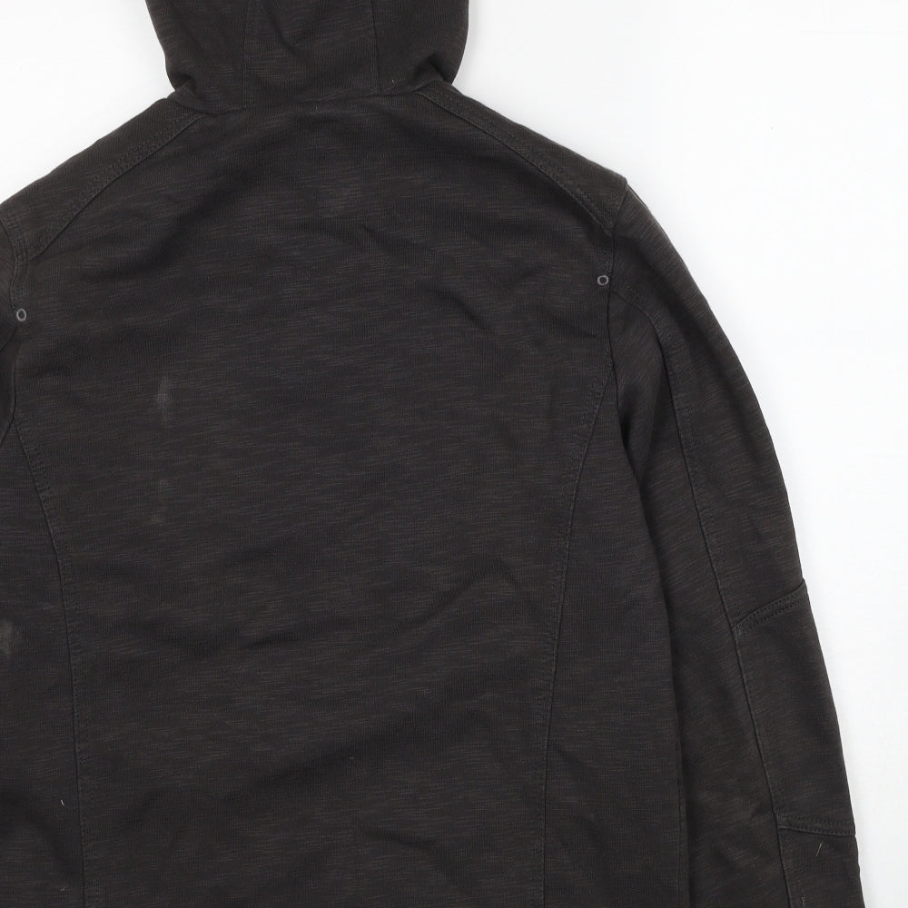 Mens UK Size S NEXT Brown Anorak Coat