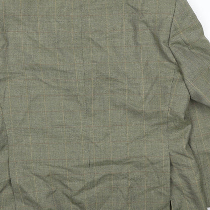 Mens UK Size 40 Wellington Regular Green Suit Jacket