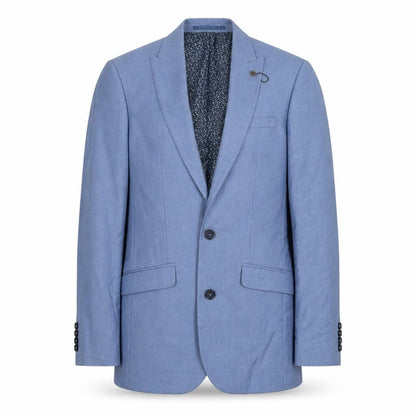 Cedarwood State Mens Blue Polyester Jacket Suit Jacket Size 36 Regular