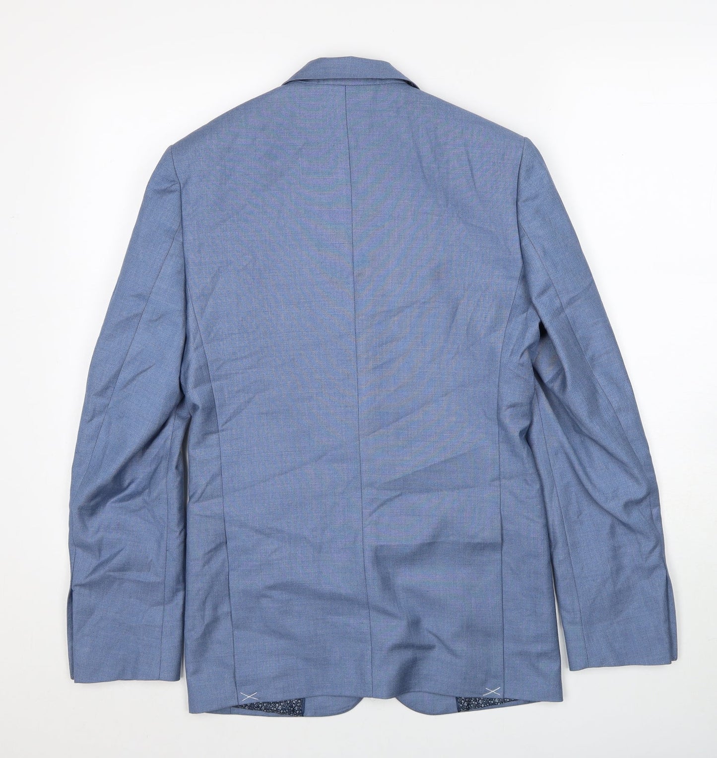 Mens UK Size 36 Cedar Wood State Regular Blue Suit Jacket