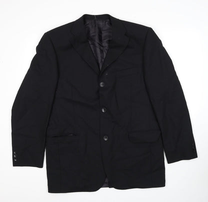 Mens UK Size XL ROY ROBSON Regular Black Suit Jacket