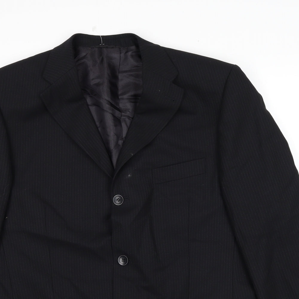 Mens UK Size XL ROY ROBSON Regular Black Suit Jacket