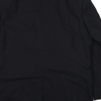 Mens UK Size XL ROY ROBSON Regular Black Suit Jacket