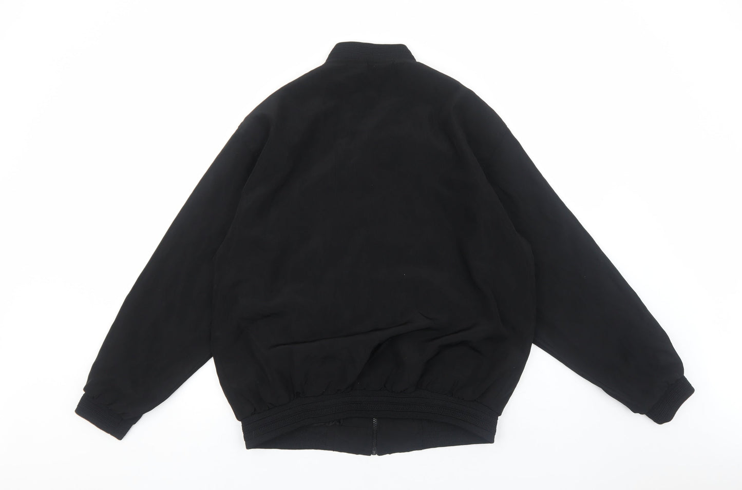 Mens UK Size M Caballero.Dorado Black Bomber Jacket