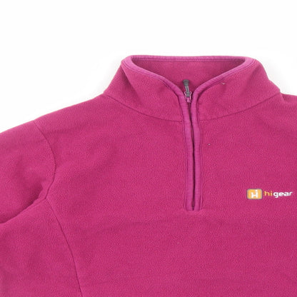 Womens UK Size 8 Hi Gear Pink Pullover Sweatshirt