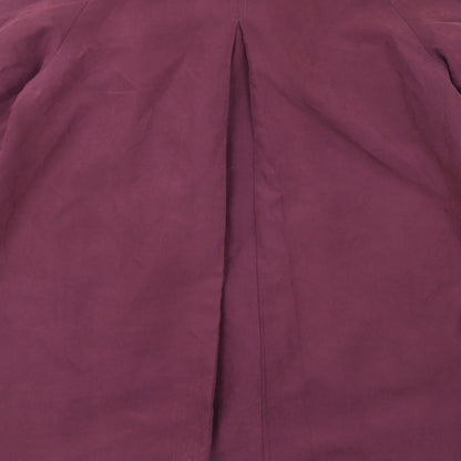 Womens UK Size 16 John Lewis Purple Overcoat