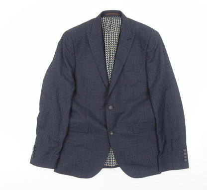 Mens UK Size L NEXT Regular Blue Suit Jacket