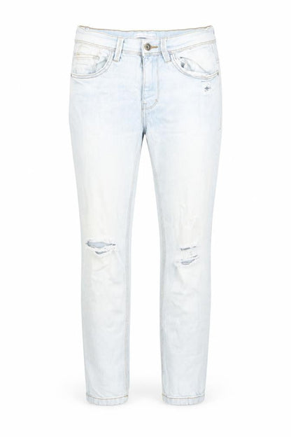 Womens UK Size 10 Preworn Regular Fit Skinny Blue Jeans