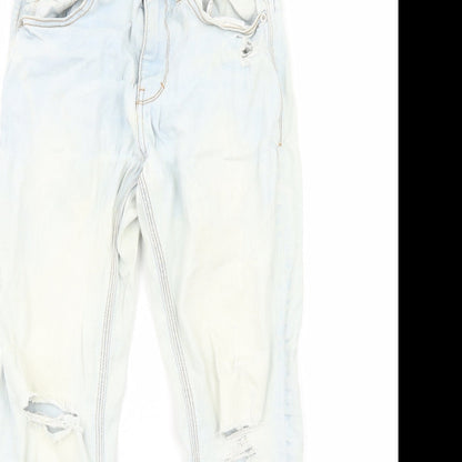 Womens UK Size 10 Preworn Regular Fit Skinny Blue Jeans