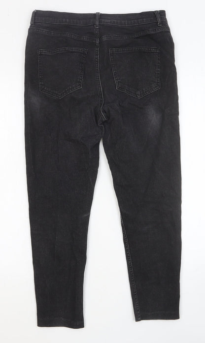 Womens UK Size 12 Marks and Spencer Slim Fit Skinny Black Jeans