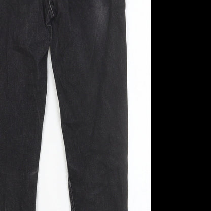 Womens UK Size 12 Marks and Spencer Slim Fit Skinny Black Jeans