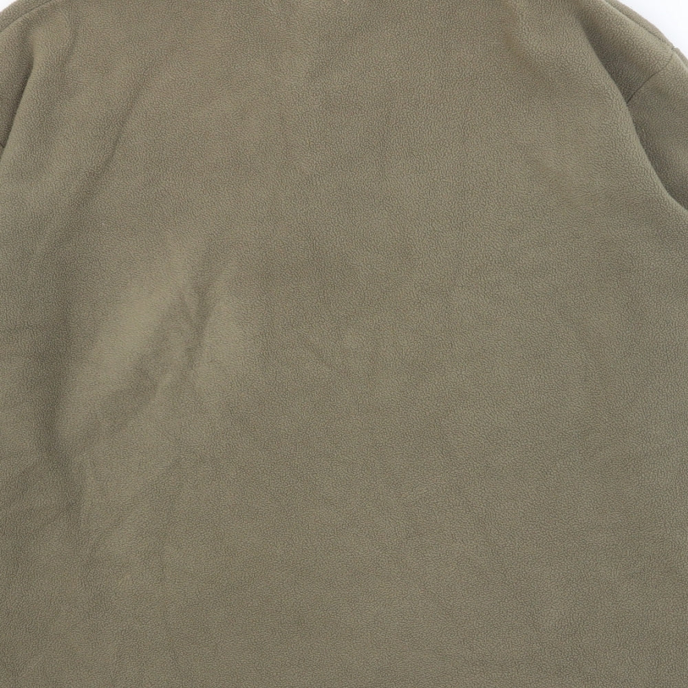 Mens UK Size L Atlas Brown Pullover Sweatshirt