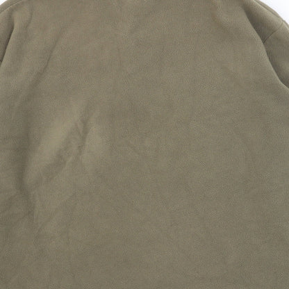 Mens UK Size L Atlas Brown Pullover Sweatshirt